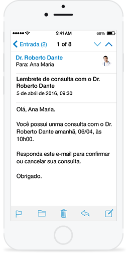 Sistema médico iphone